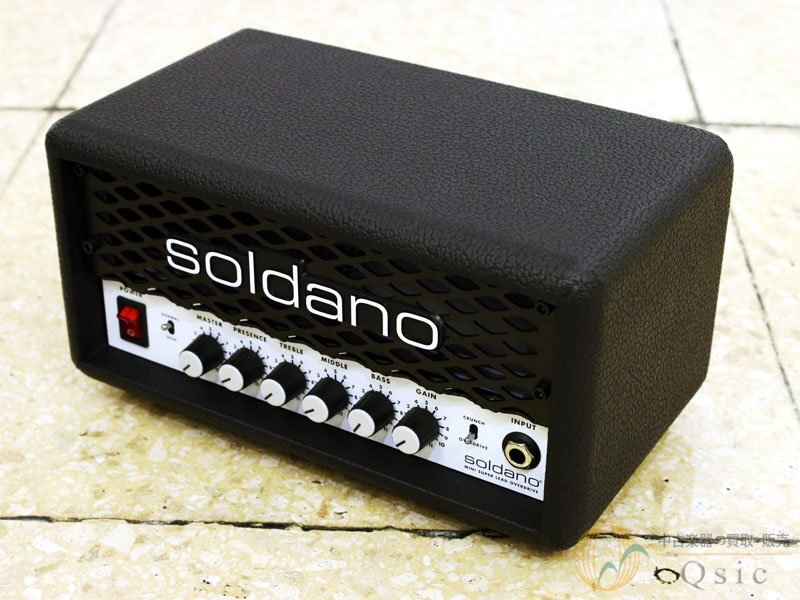 [極美品] Soldano SLO Mini 名機のエッセンスを凝縮した小型ヘッド [PM468]【神戸店在庫】