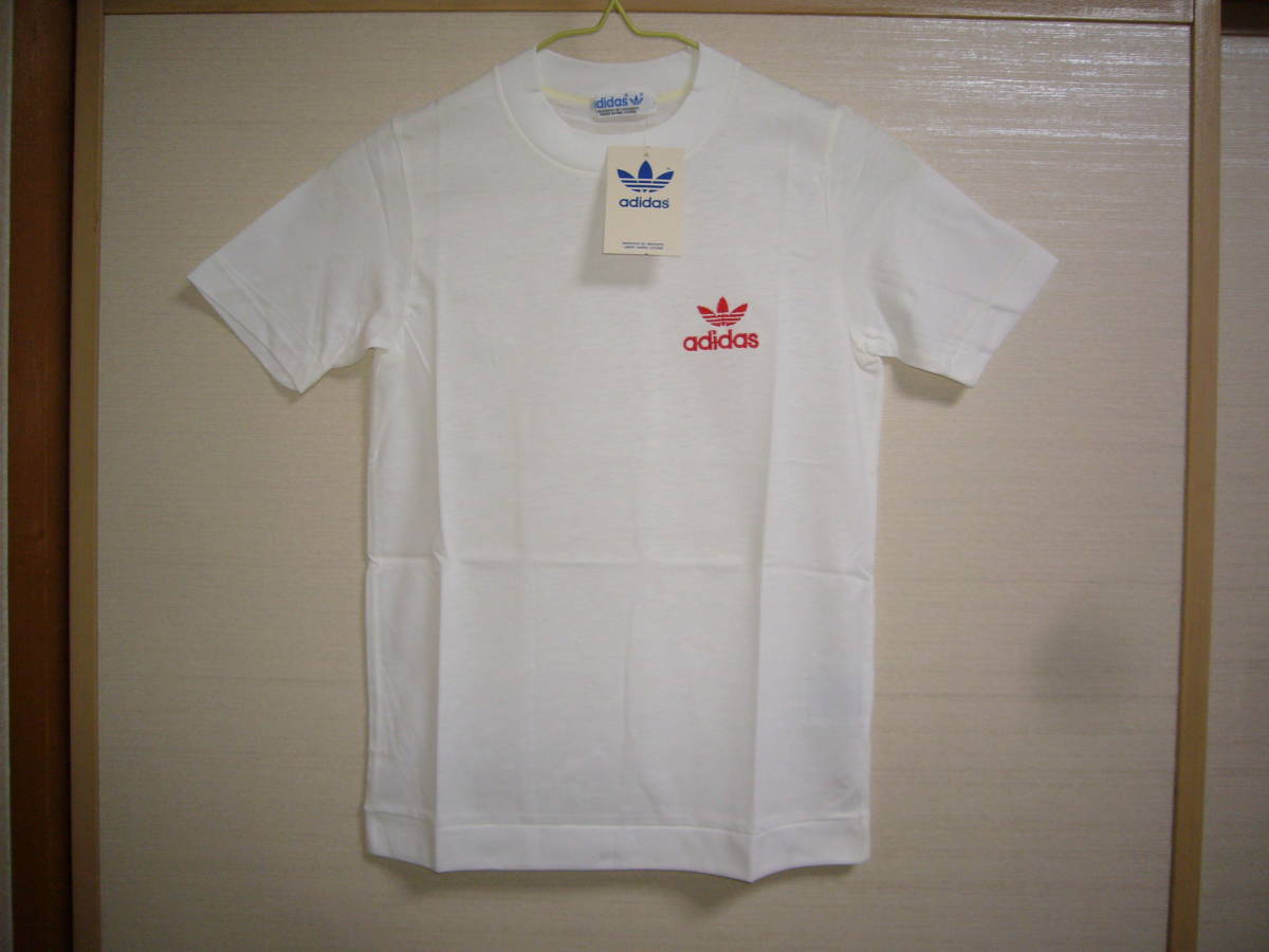 アディダス 半袖Tシャツ白赤 145ｃｍ 子供用