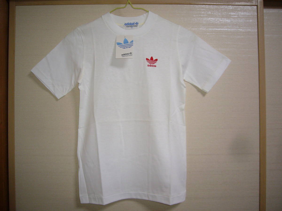 アディダス 半袖Tシャツ白赤 140ｃｍ 子供用