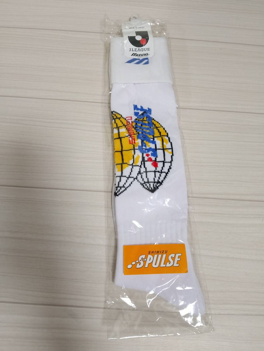 ミズノ 貴重 1993年 Jリーグ初期　清水エスパルス ストッキング 靴下 25ｃｍ～27ｃｍ