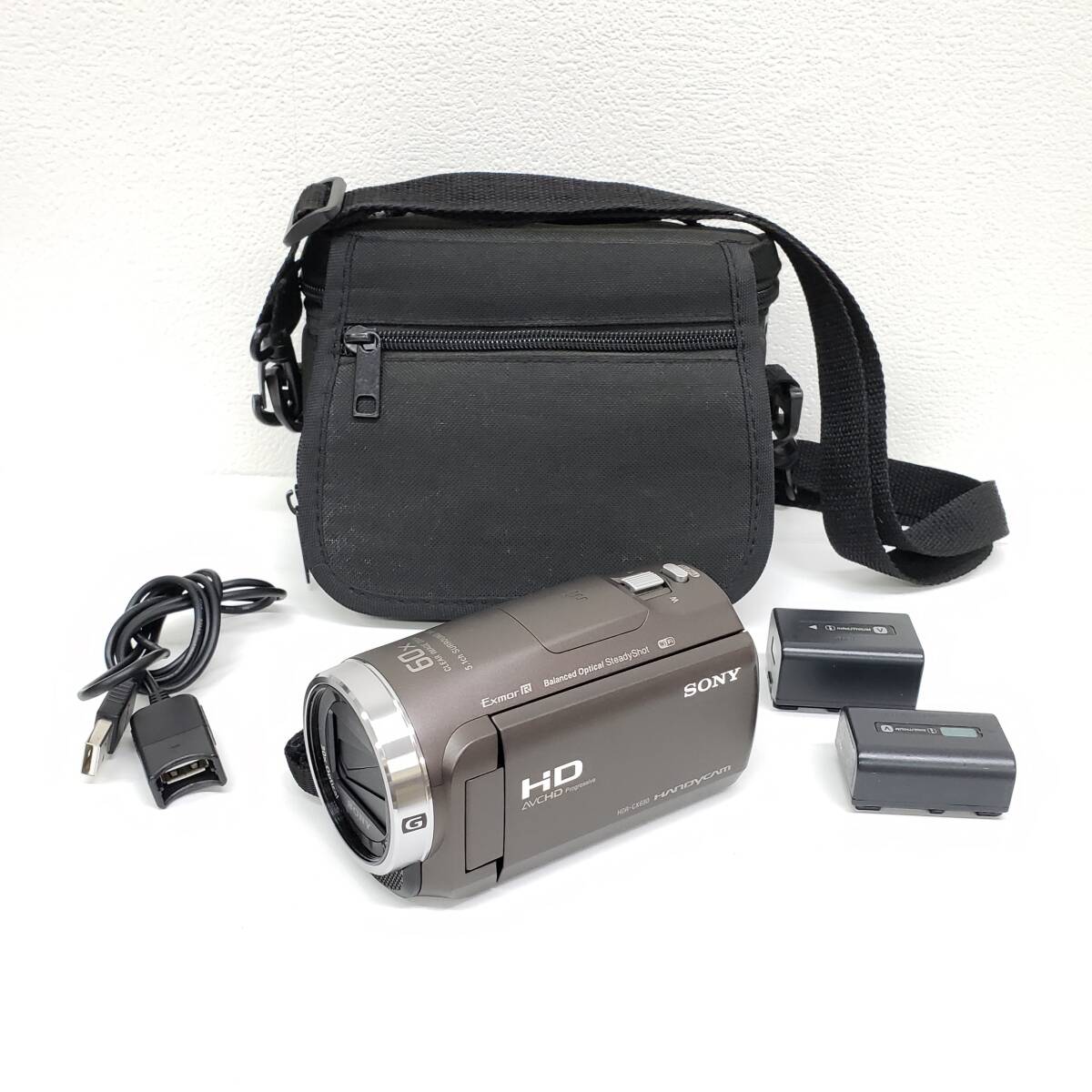 SONY ソニー HDR-CX680 HANDYCAM デジタルビデオカメラ 動作確認済み 詳細動作未確認 現状品