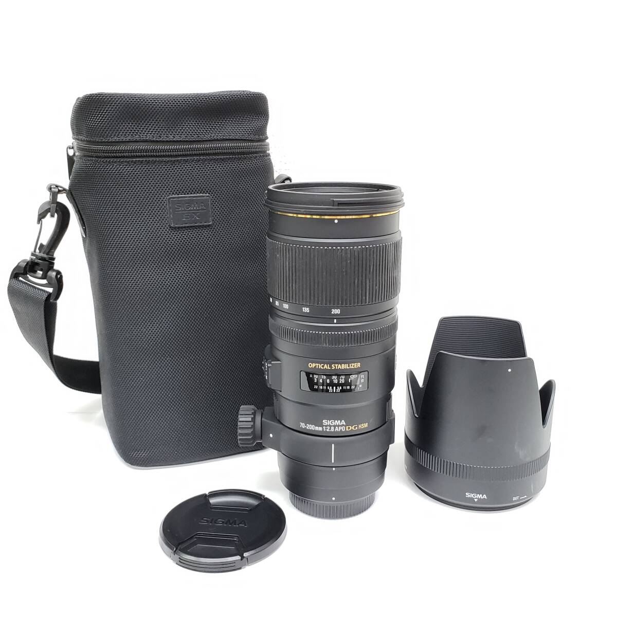  SIGMA シグマ 70-200mm 1:2.8 APO DG HSM カメラレンズ 動作未確認 中古 現状品