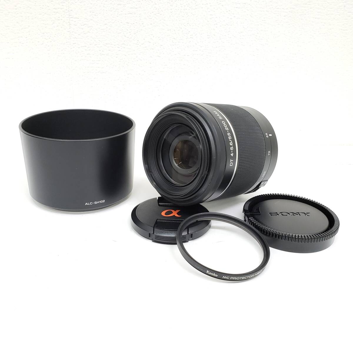 SONY ソニー DT 4-5.6/55-200 SAM デジタル一眼レフカメラレンズ 動作未確認 現状品