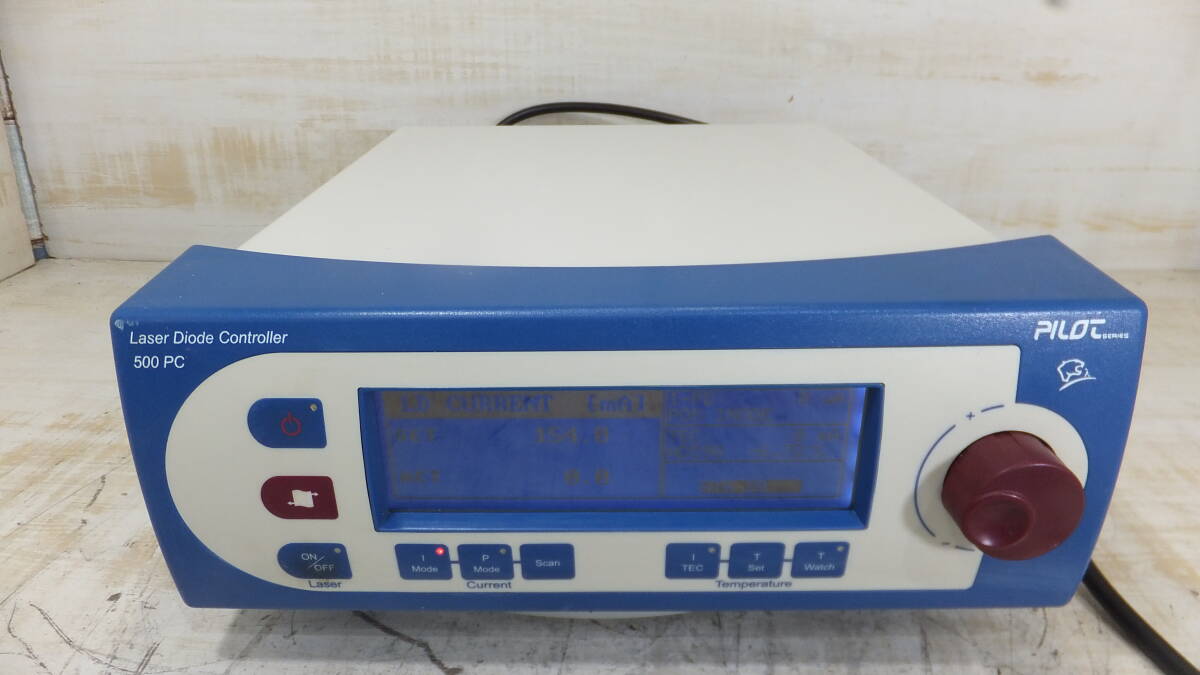 PILOT Laser Diode Controller 500 PC 半導体レーザー