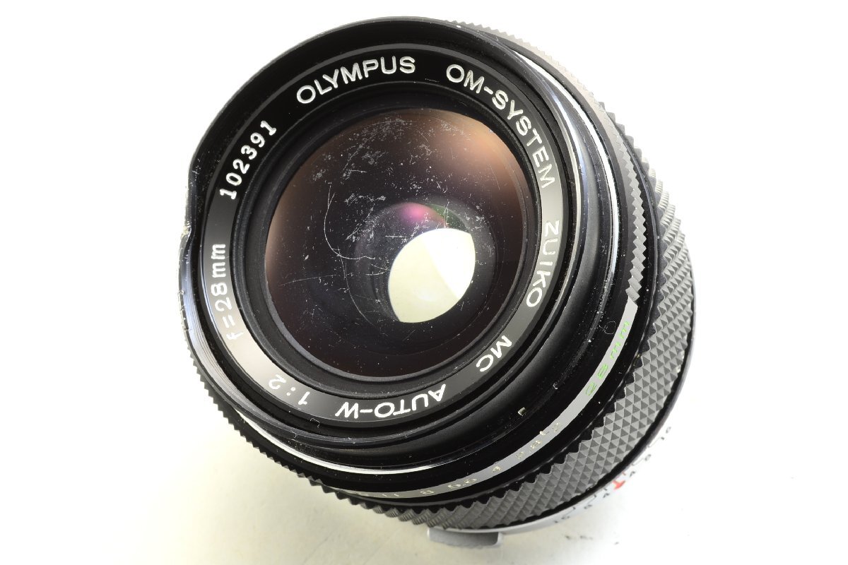 【やや難有】OLYMPUS オリンパス ZUIKO MC AUTO-W 28mm F2 #4942