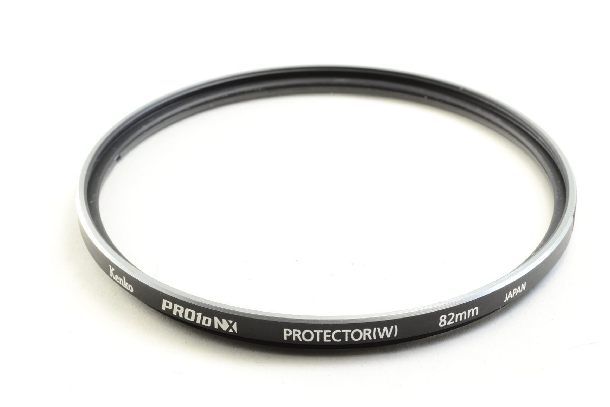 【良品】Kenko PRO1D NX PROTECTOR(W) 82mm 保護フィルター #4974