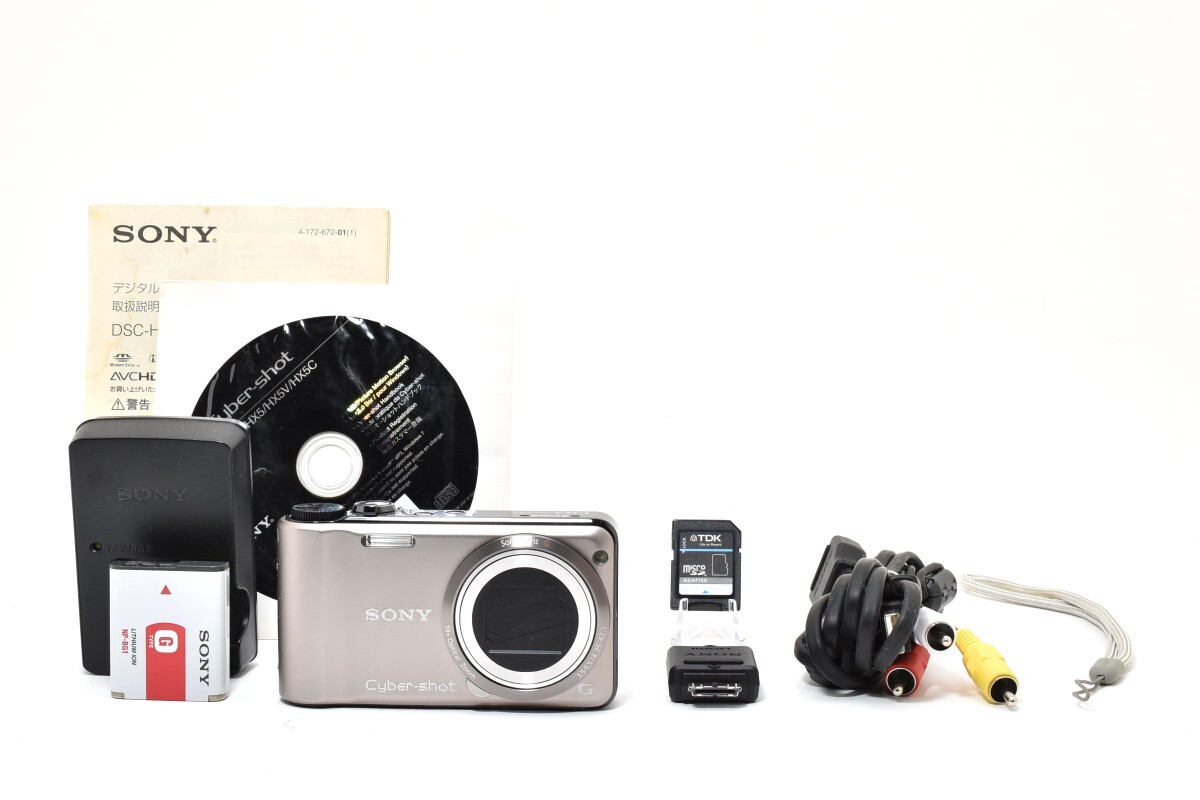 1円〜極美品☆SONY ソニー DSC-HX5V コンパクトデジタルカメラ 　　G1