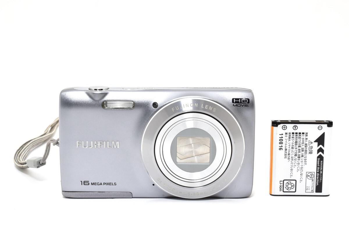 1円〜極美品 FUJIFILM 富士フィルム FINEPIX JZ250 コンパクトデジタルカメラ 動作確認済　　G12