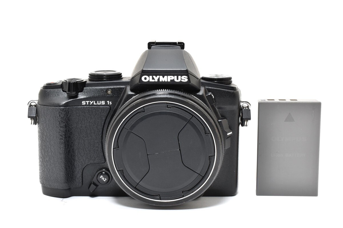 【1円スタート】OLYMPUS オリンパス STYLUS 1s コンパクトデジタルカメラ 光学10.7倍 1200万画素 デジカメ コンデジ 動作確認済　　G14