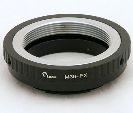 ライカL39マウント (M39) レンズ → FUJIFILM X-Pro1 Xマウントアダプター X-T5 X-E5 X-H2S X-S20 X-S10 X-T50 X-T30III X-M5