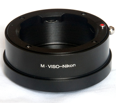 ライカM Visoflex ビゾフレックス レンズ → ニコン Nikon Fマウントアダプター D6 D850 D780 D500 D7500