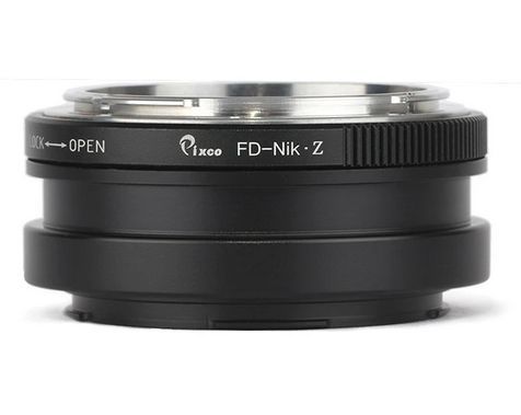 キヤノン Canon FDマウントレンズ → ニコンZ Nikon Z Zマウントアダプター Z9 Z8 Zf Zfc Z7II Z6III Z5II Z50II Z30