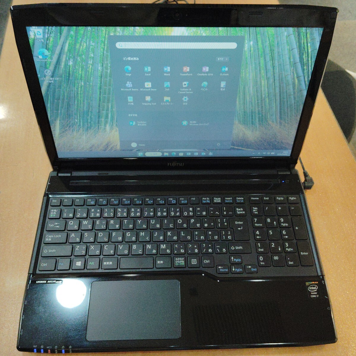 富士通 Lifebook AH53/R Windows11 Core i7 Office有