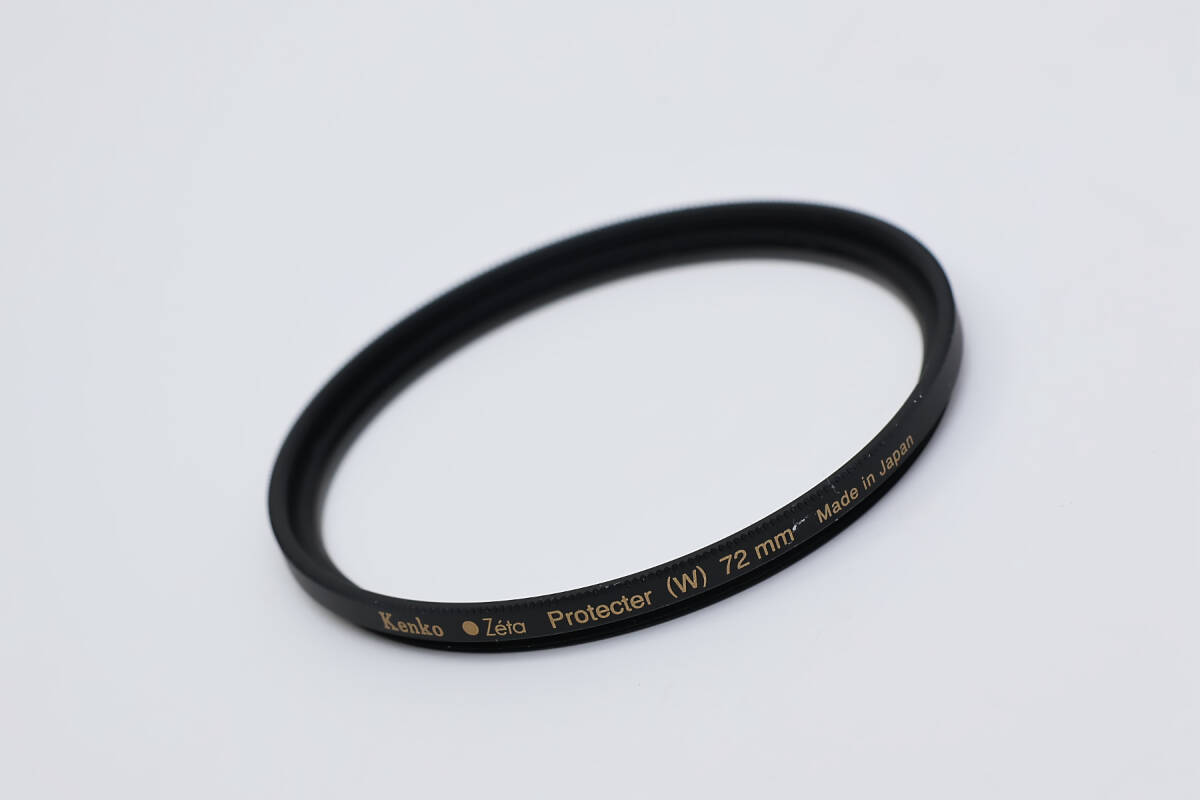 ★Kenko　72ｍｍ　Zeta Protector(W)　ケンコー　最高級グレード保護フィルター　中古美品★