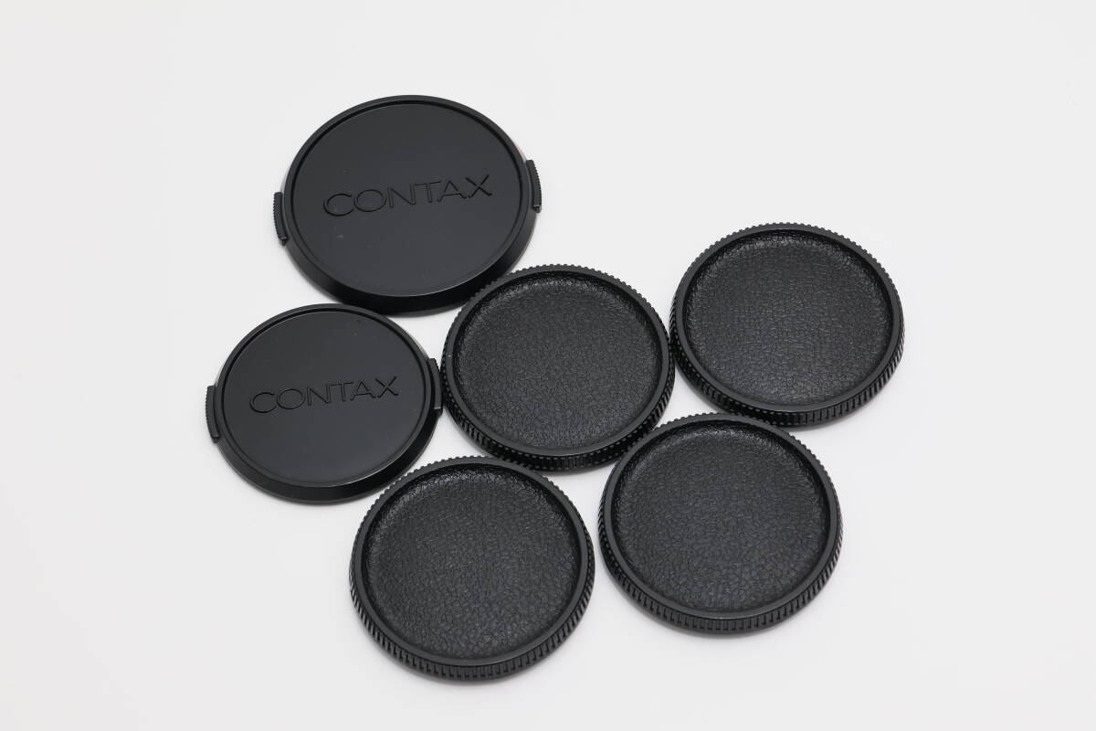 ★CONTAX　キャップ　3種6枚　コンタックス　ボディキャップ・レンズフロントキャップ★