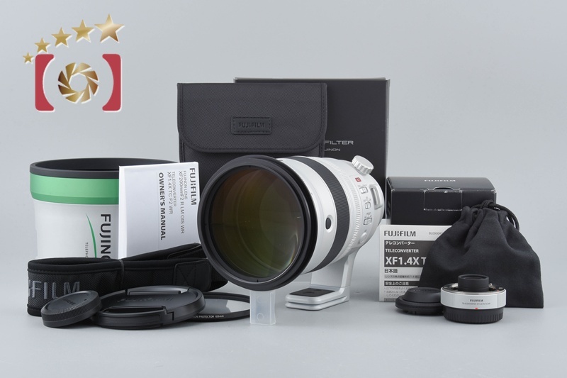 【中古】FUJIFILM 富士フイルム XF 200mm f/2 R LM OIS WR