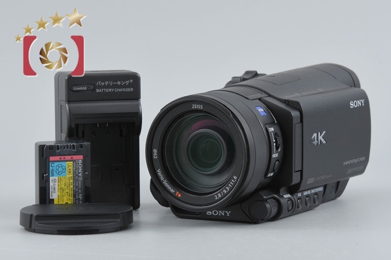 【中古】SONY ソニー HANDYCAM FDR-AX100 ビデオカメラ