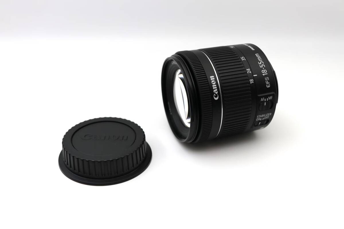 ☆美品【Canon】EF-S 18-55mm F4-5.6 IS STM キヤノン キャノン 管 : M5874