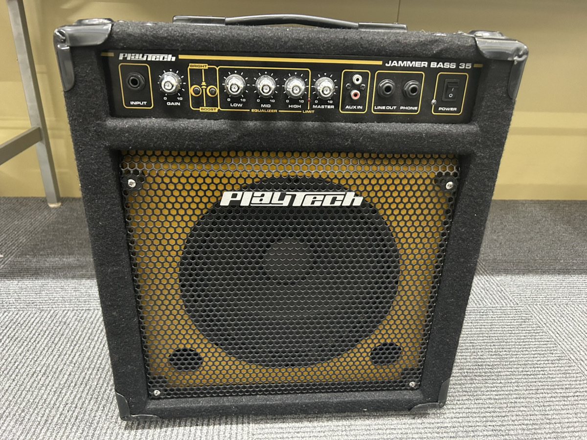 I555　通電未確認　ジャンク品プレイテック PLAYTECH ジャマーベース JAMMER BASS 80 良音 ベースアンプ 軽量 コーラス AUX / PHONE