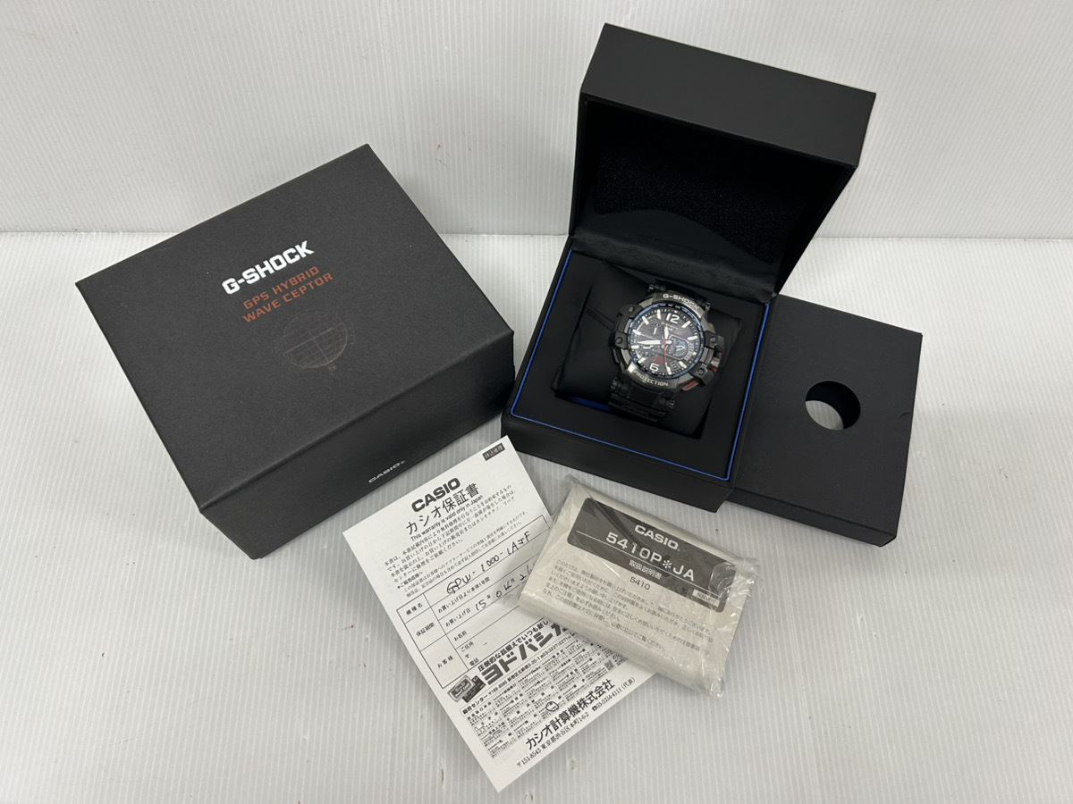 I711　G-SHOCK CASIO PROTECTION 5410 GPW-1000 カシオ ジーショック 時計 稼働品　動作未確認