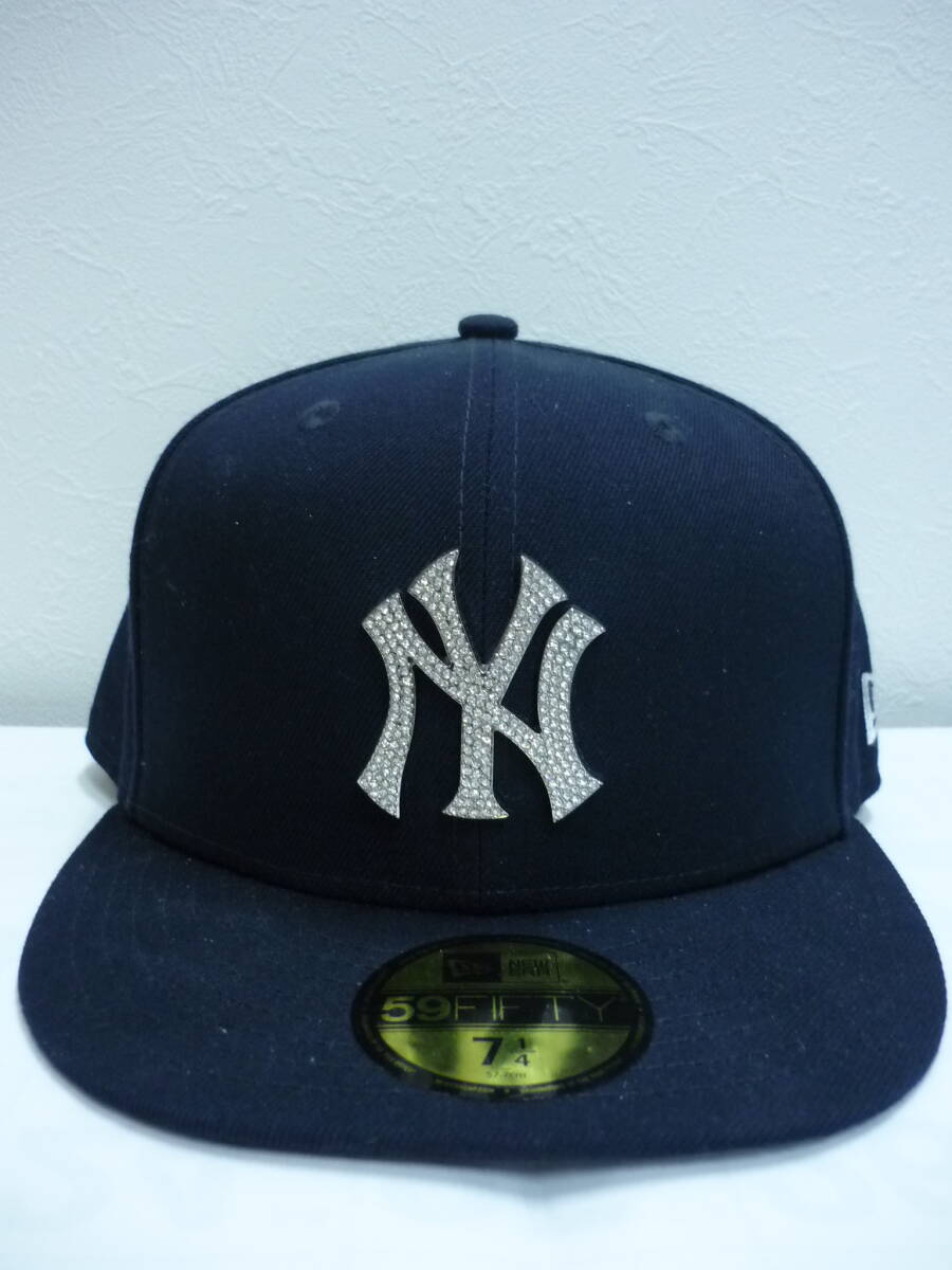 A512 NEWERA ニューエラ ニューヨーク ヤンキース 59FIFTY 7 1/4 57.7cm GENUINE キャップ