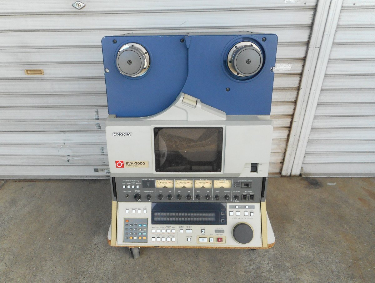 ◎【ご来店限定】ジャンク SONY BVH-3000 放送業務用1インチVTR 業務用ビデオコーダー 現状品◎V-792