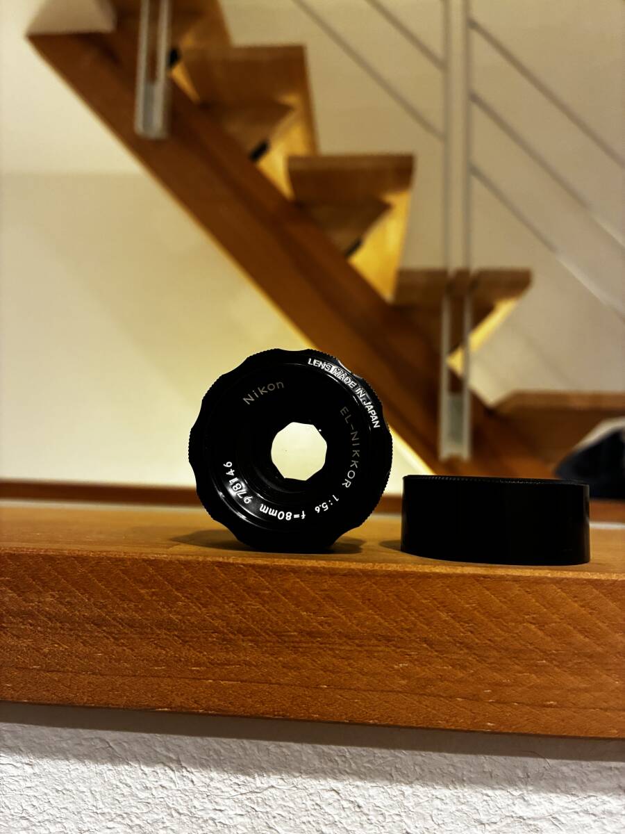 Nikon EL-NIKKOR 80mm F5.6 引き伸ばしレンズ