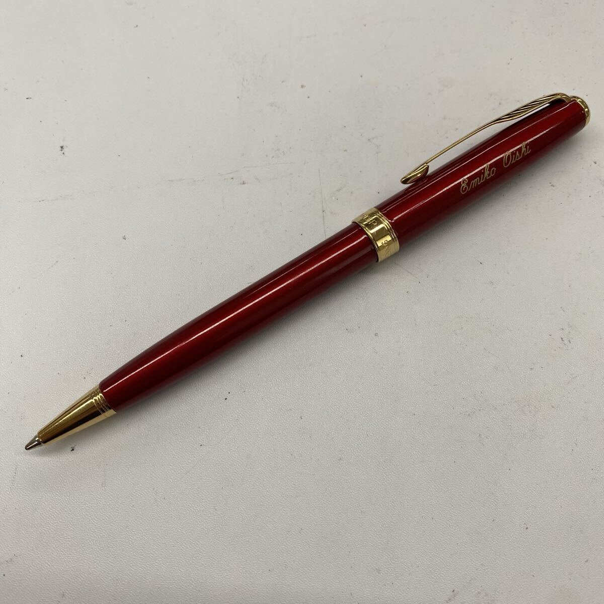 2yh パーカー PARKER ソネット レッドGT ボールペン 筆記用具 ブラックインク 文房具 ※インク出ます