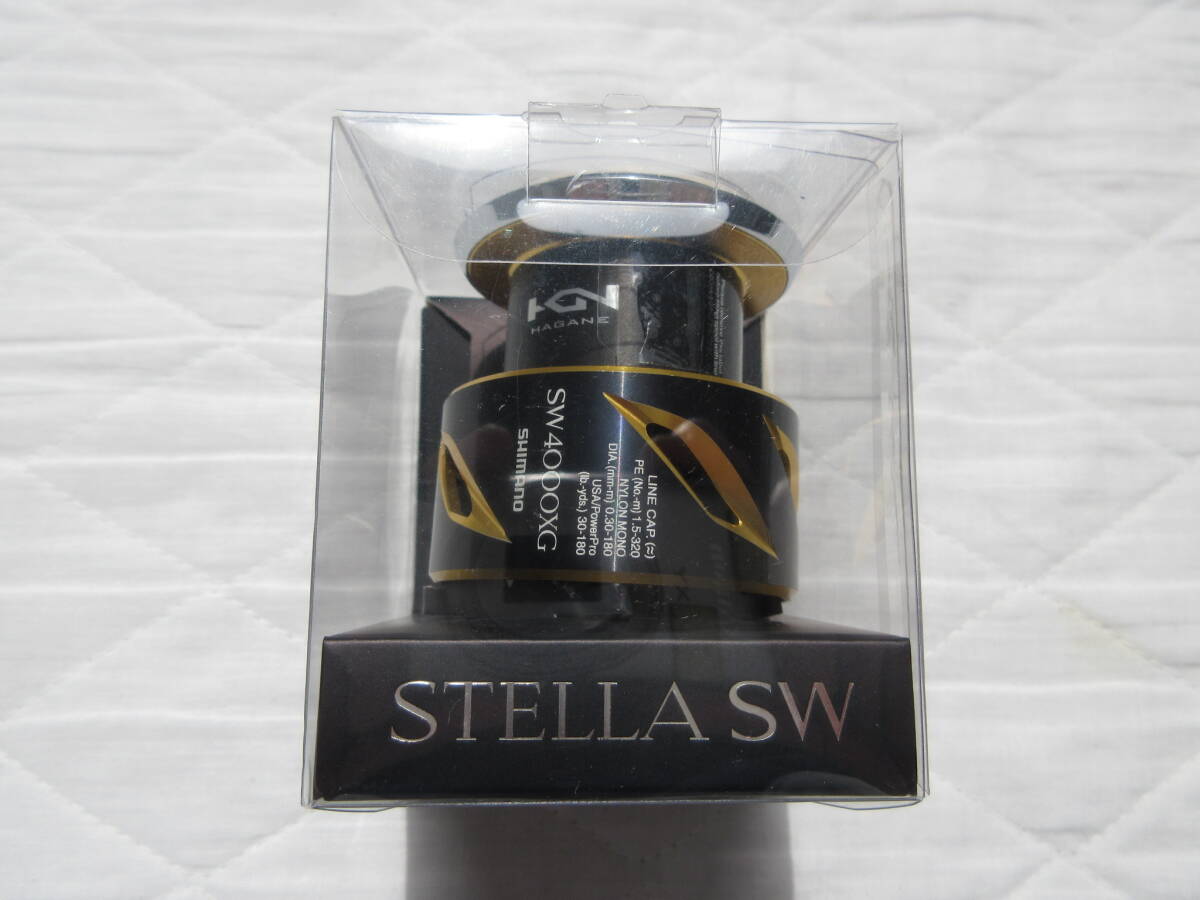 中古 替えスプール シマノ20ステラSW4000XG用SHIMANO STELLA SW 4000HG 替スプールスピニングリール キャスティングオフショア ジギングSLJ