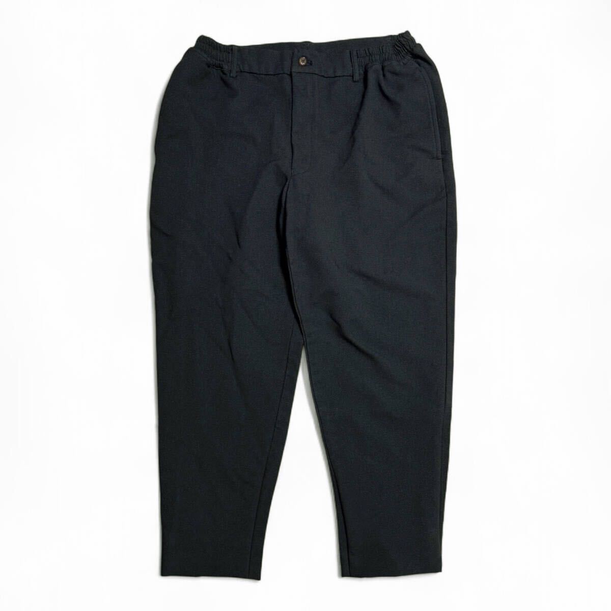 ポリエステル縮絨 イージーパンツ 山口一郎 コムデギャルソン オムドゥ DEUX Polyester Pants エステル縮絨 ポリ HOMME PLUS オムプリュス