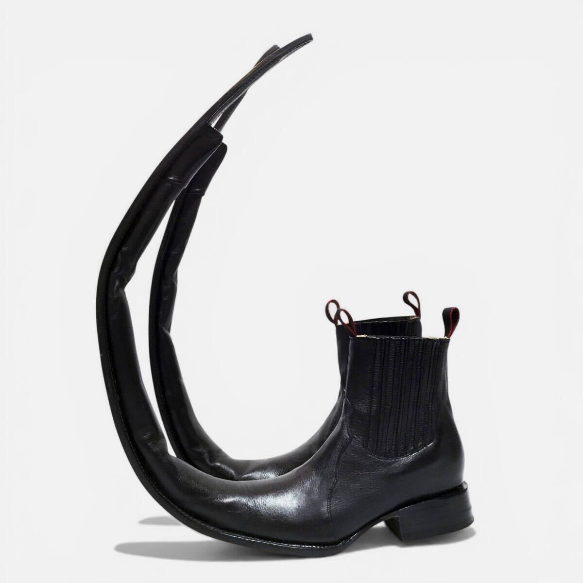 15SS 超限定 コレクションピース ブーツ とんがり コムデギャルソンオムプリュスHOMME PLUS 2015SS Limited Collection Piece Tribal Boots