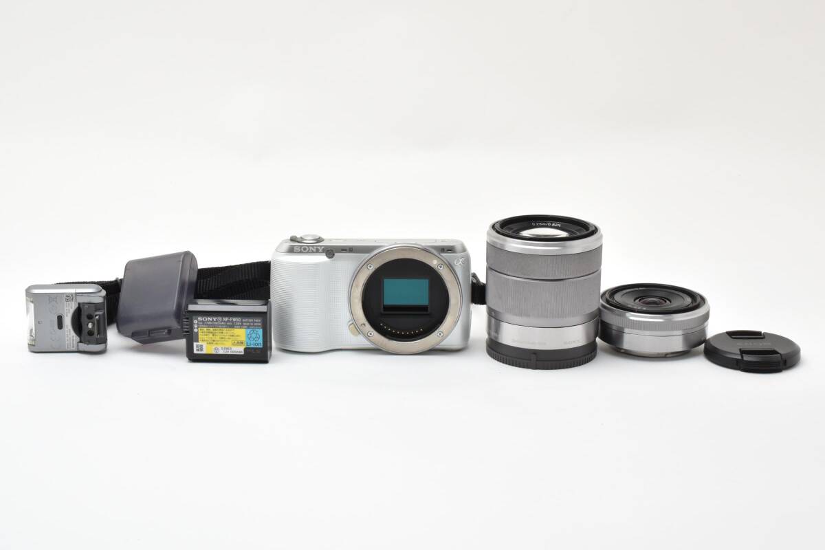 ★良品 完全動作品★ SONY ソニー NEX-C3 ダブルレンズキット