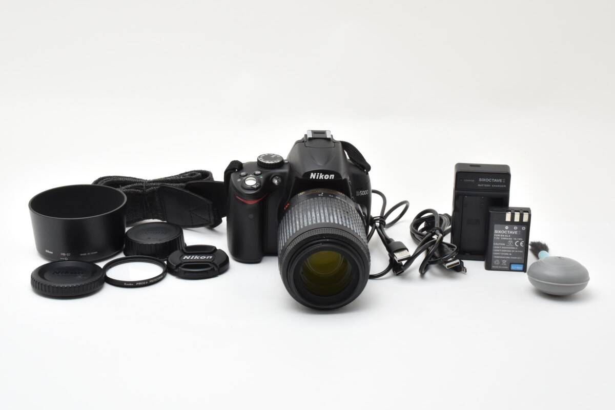 ★良品 簡易動作確認済★ Nikon ニコン D5000 レンズキット