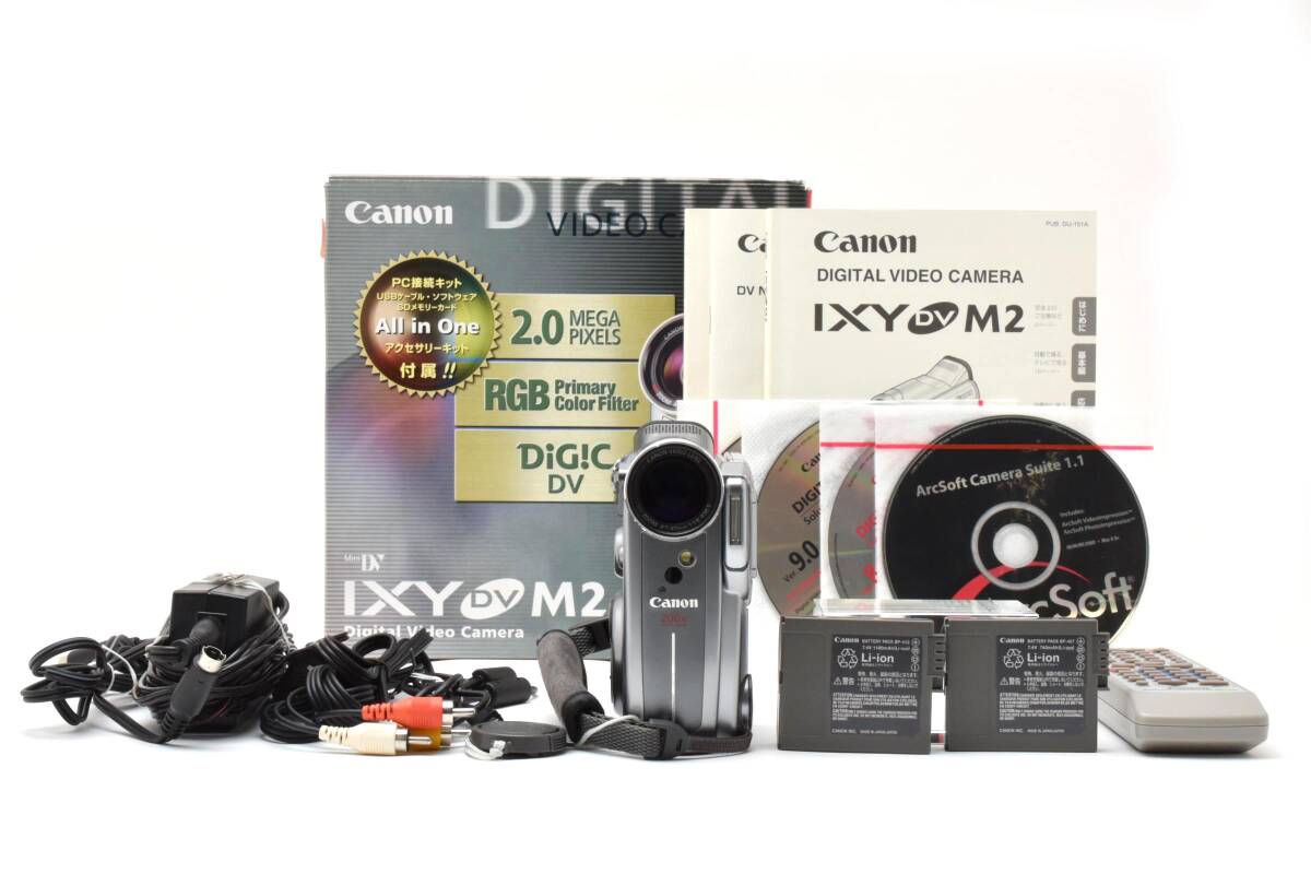 ★元箱付 良品 簡易動作確認済★ Canon キヤノン IXY DV M2