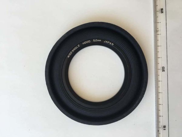30551 フード HOOD WIDE ANGLE 52mm ラバー