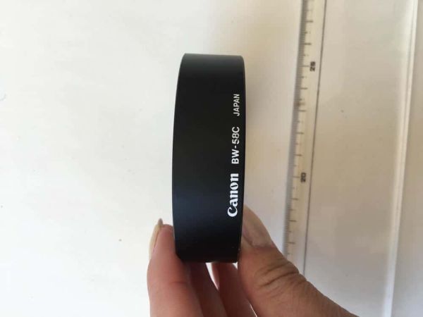 30573 フード HOOD Canon BW-58C