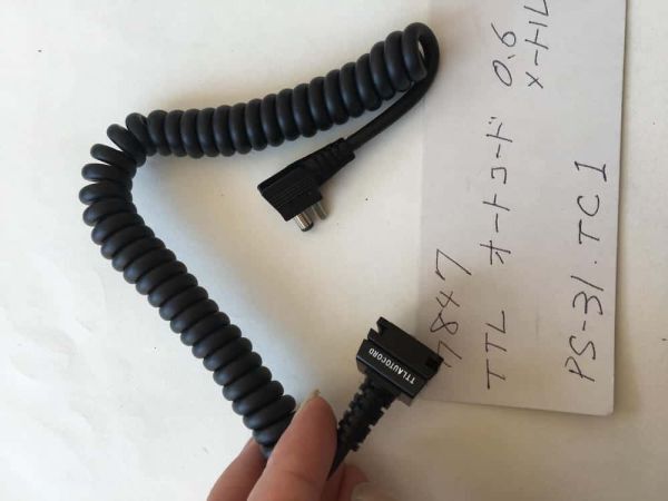 30628 ビデオ カメラ アダプター TTL AUTO CORD PS-31 SHOE 2 ONLY