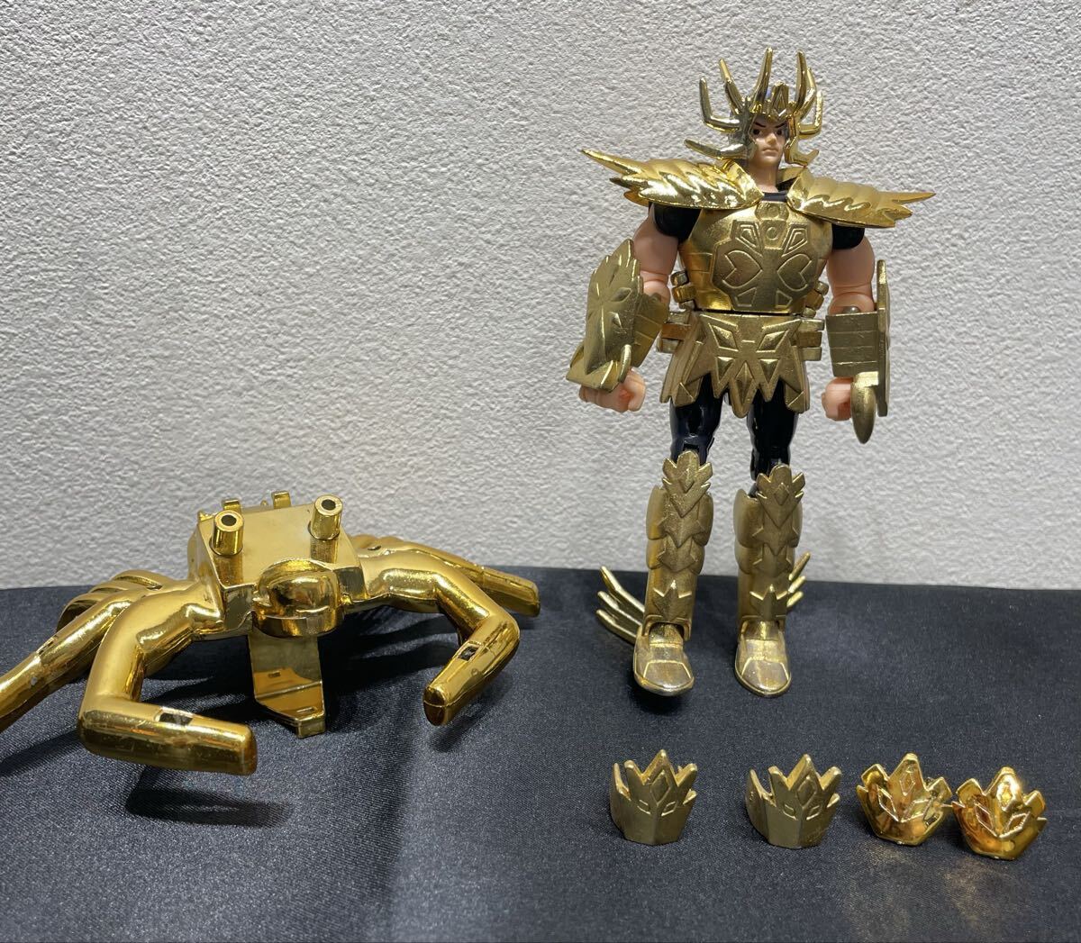 60.3／熊、4.2 お39 当時物　聖闘士星矢　ゴールドクロス　 キャンサークロス　初代