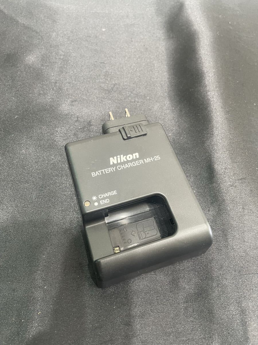 パケットプラス　3/シン　4.8 お48.No.10 Nikon BATTERY CHARGER MH-25 未確認ジャンク