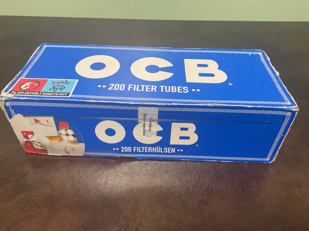 新品★OCBタバコチューブ 200フィルター タバコフィルターチューブ