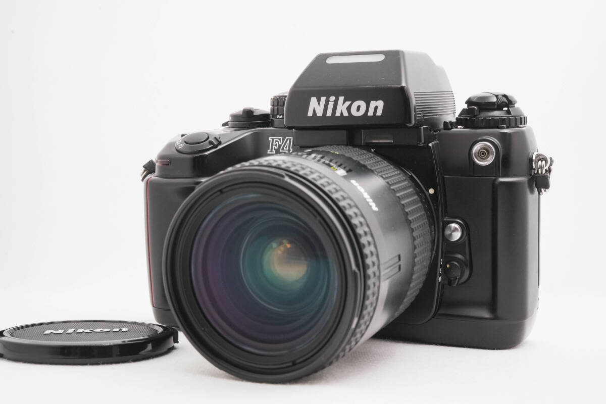 [現状品] Nikon F4 + Nikon AF NIKKOR 28-85mm f/3.5 NIKKOR フィルムカメラ ZOOMレンズ MFレンズ ニコン