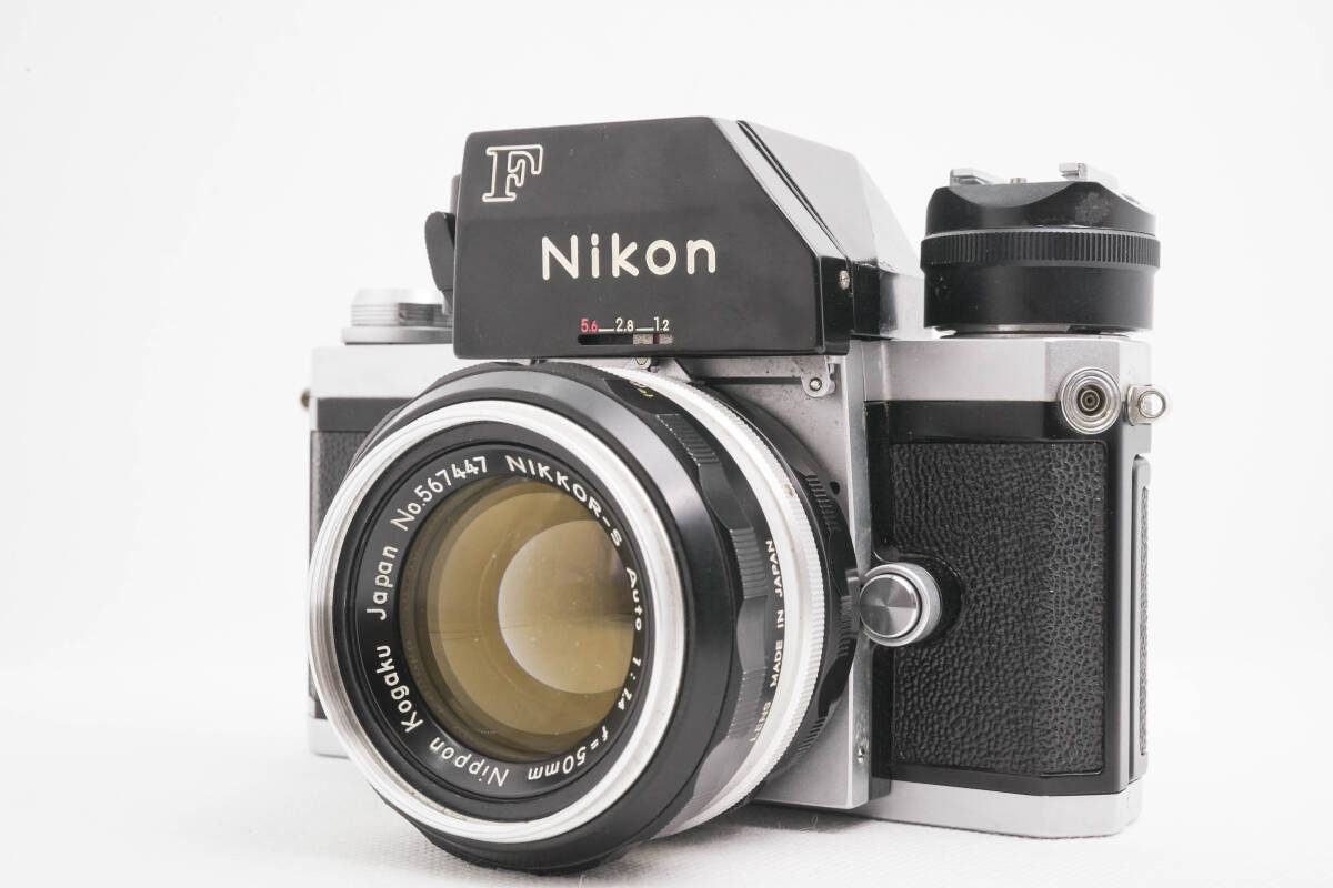 [現状品] Nikon F フォトミック + Nikon NIKKOR S 50mm f/1.4 NIKKOR フィルムカメラ 単焦点レンズ MFレンズ ニコン