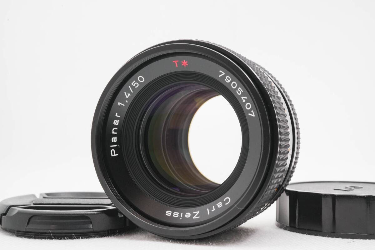 [良品] CONTAX Carl Zeiss Planar T* 50mm F1.4 MMJ　50/1:1.4　コンタックス　カールツァイス　プラナー　MFレンズ