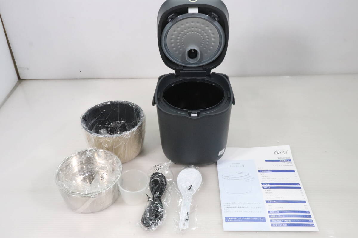 展示品★未使用 クラリティ clarity 炊飯調理器 ていとうシェフ r2250 無水調理器 低温調理器 発酵調理器 マルチクッカー R735