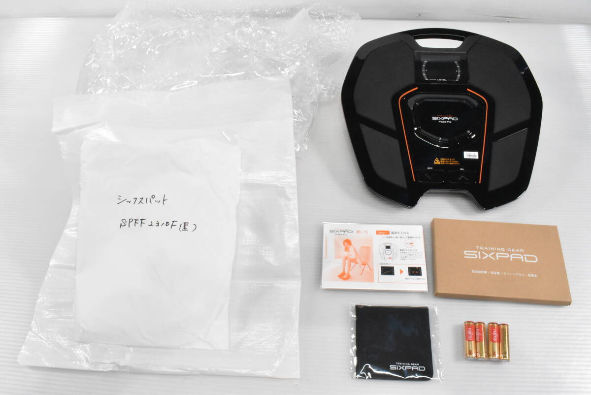 1円～/動作確認済★動作確認済み MTG EMS トレーニングギア SIXPAD シックスパッド フットフィット FSP-FF2310F,IF2310F ブラック R921