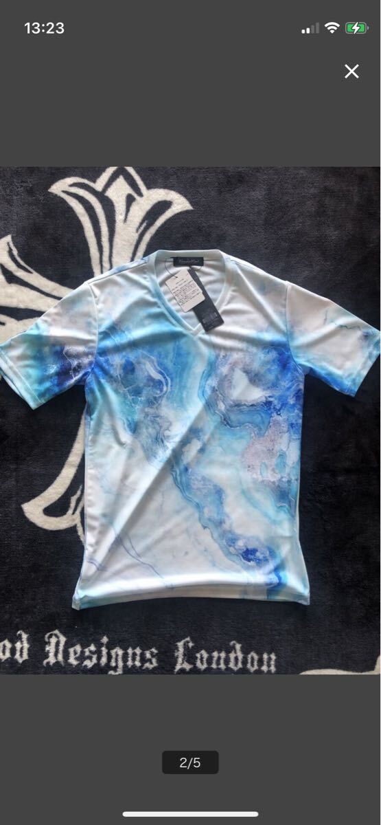 トルネードマート水彩柄ウォーターTシャツtornado mart ifsixwasnine lgb kmrii share spirit