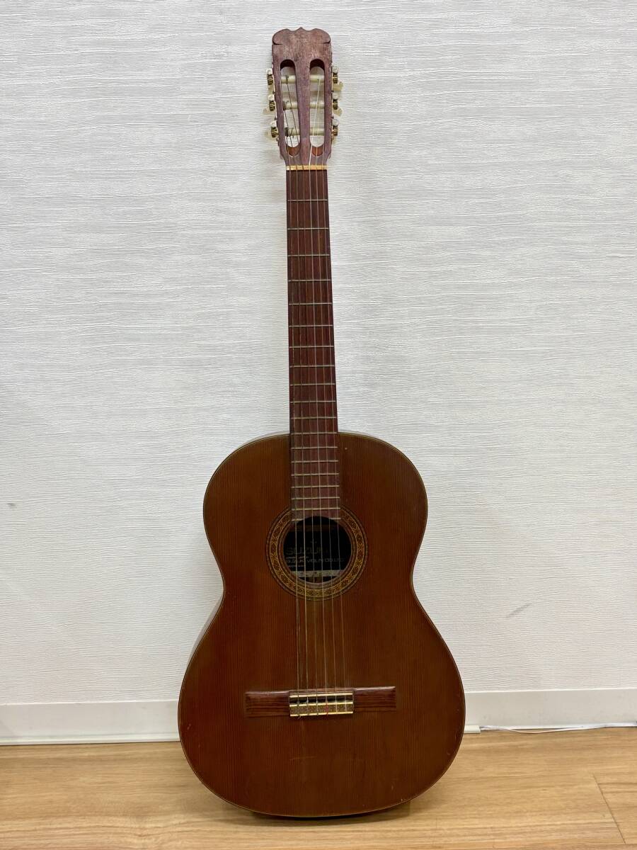 FS14311i　SUZUKI VIOLIN　鈴木バイオリン製造　No.38　アコースティックギター　ブラウン　本体のみ　動作未確認　ジャンク扱い　現状品