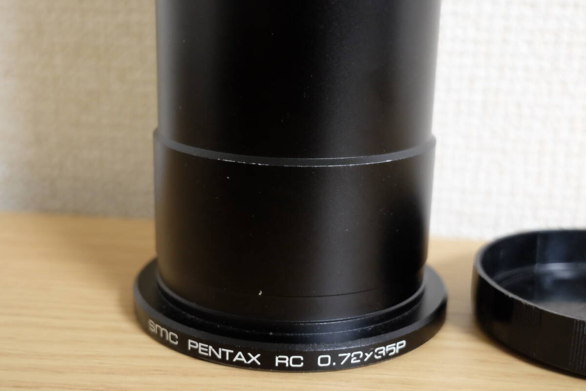 希少 PENTAX RC0.72x35P リアコンバーター レデューサー