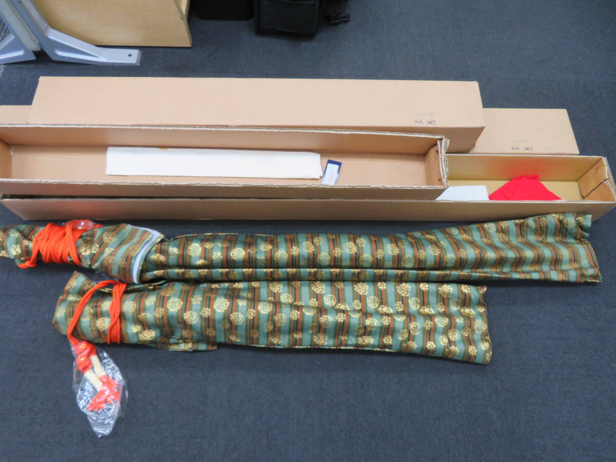 模造刀　古刀拵　樋入　糸巻　大刀　脇差　美品　日本刀　居合