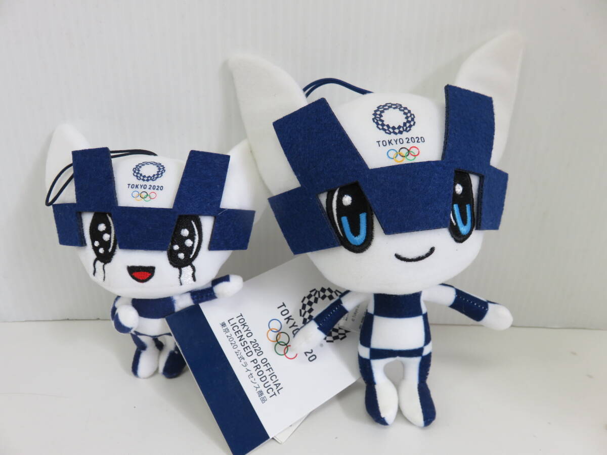 TOKYO 2020　東京オリンピック　パラリンピック　マスコット　2点セット　クレーンゲーム限定　ミワイトワ　涙 ミワイトワ　タグ付き 